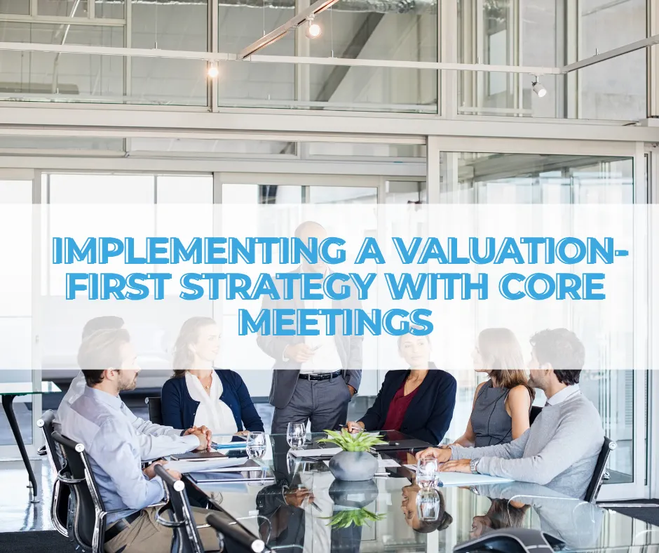 valuation first strategy valuation first strategy